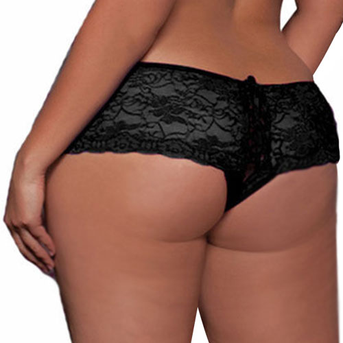 BRAGUITA ENCAJE CORS NEGRO 8728 TALLA M-XL